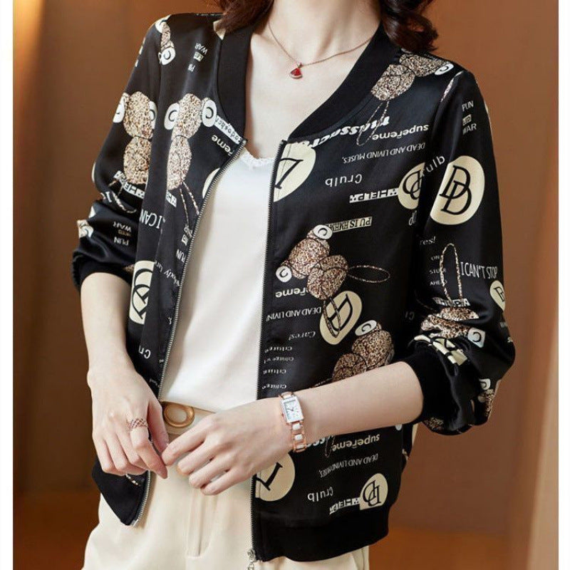 Light Weight Stylish And Loose-fitting Outerwear Top