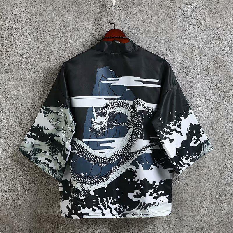 Sleeve Cardigan Kimono Thin Coat