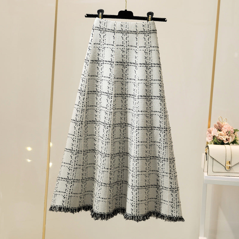 High Waist Swing Dress Over The Knee A- Line