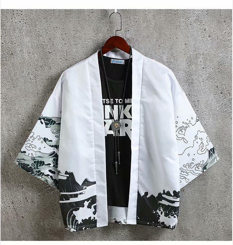 Sleeve Cardigan Kimono Thin Coat