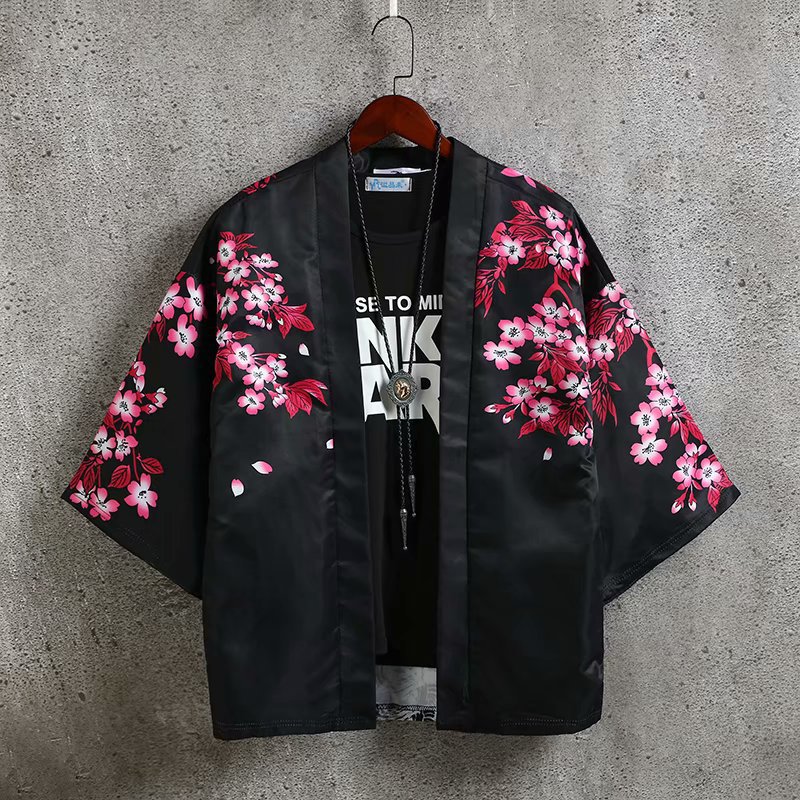 Sleeve Cardigan Kimono Thin Coat