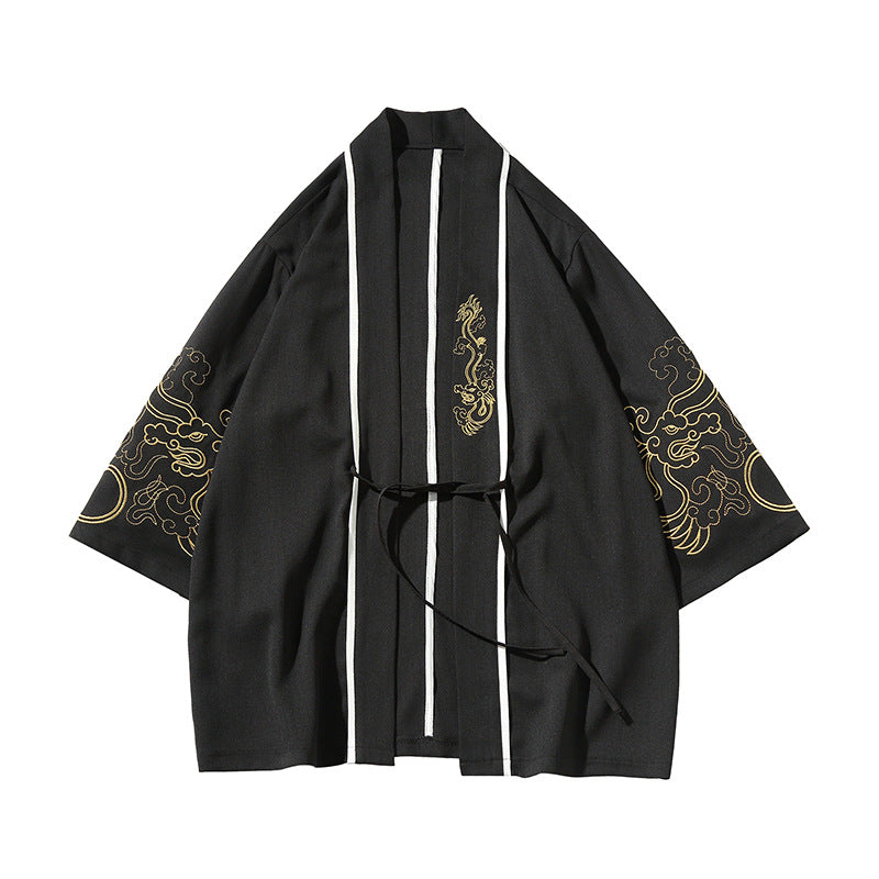 3/4 sleeve hanfu thin coat