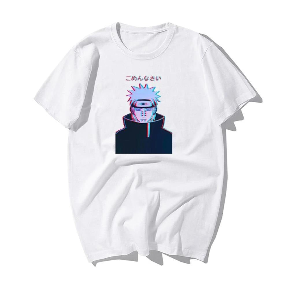 Street funny print men's T-shirt hip hop