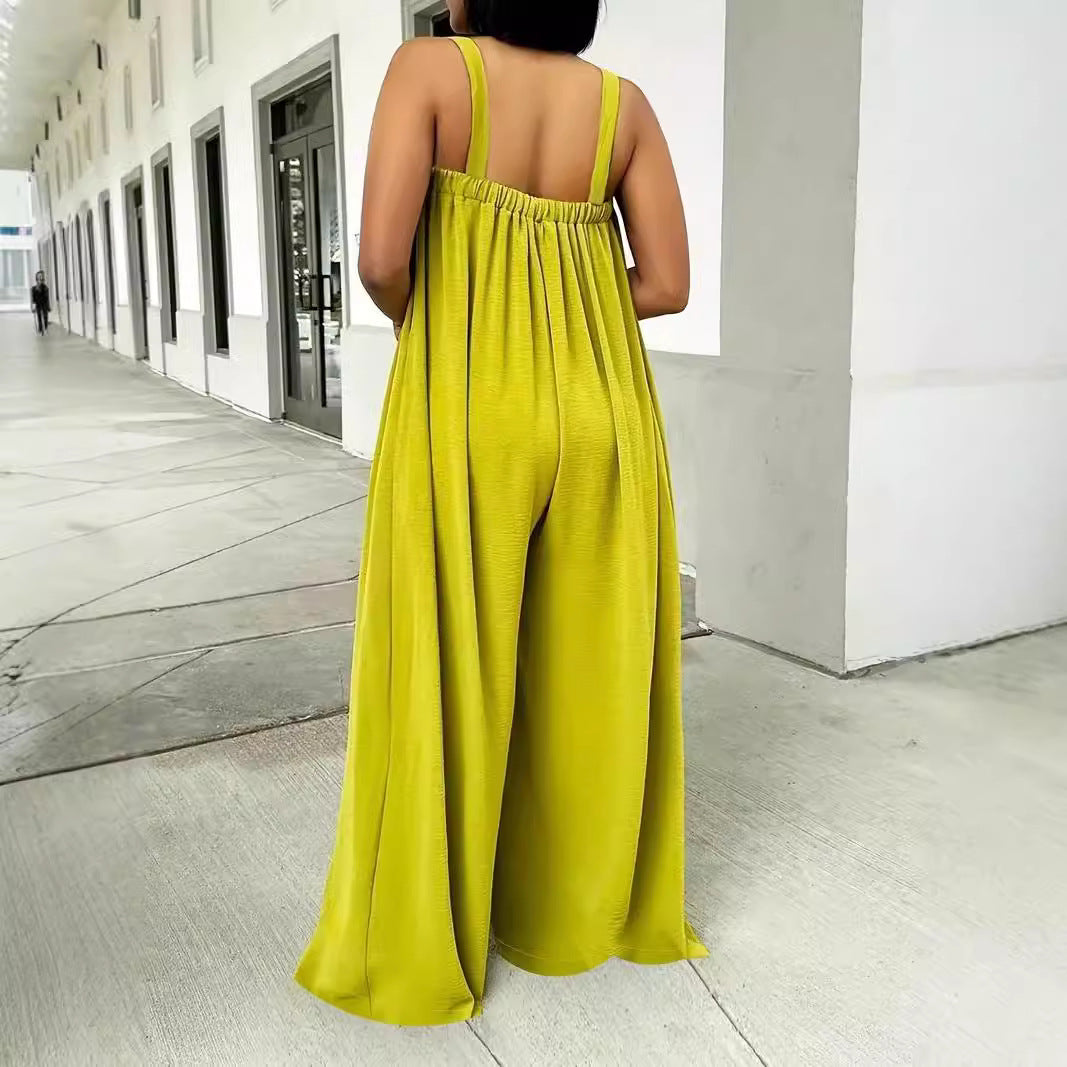 Women's Casual Wide-leg Jumpsuit